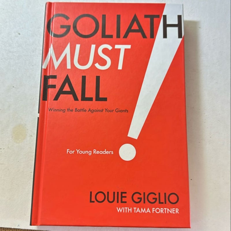 Goliath Must Fall for Young Readers