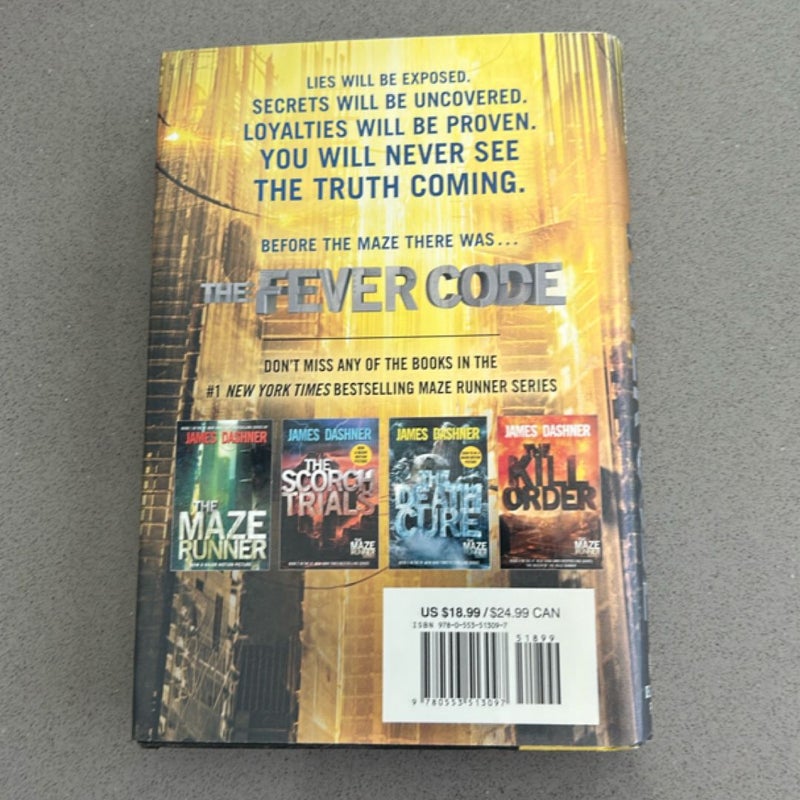 The Fever Code (Maze Runner, Book Five; Prequel)