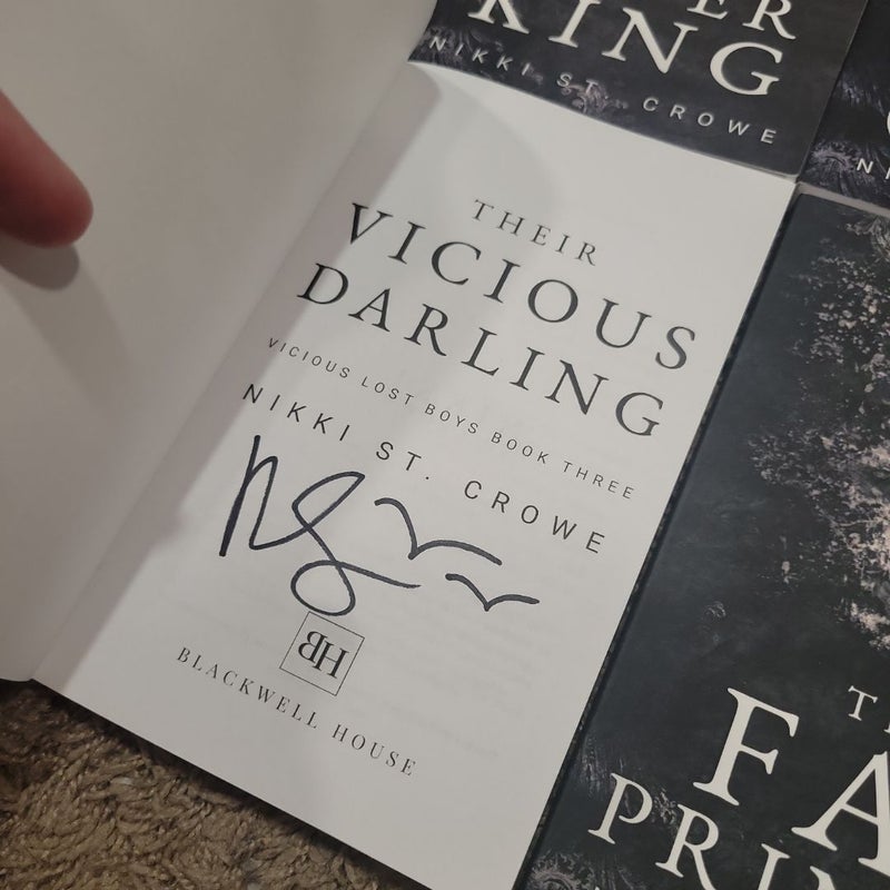 *ALL HAND SIGNED* The Never King series (4 books(