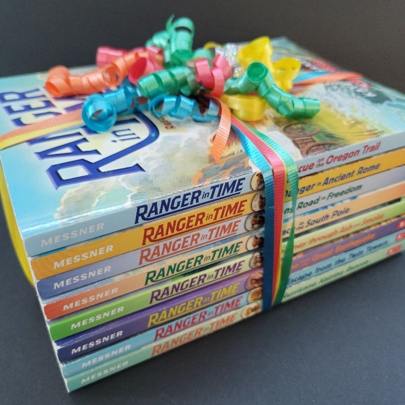 RANGER IN TIME 8 BOOKS BY KATE MESSNER GOLDEN RETRIEVER IN ORDER, NO DUPLICATES