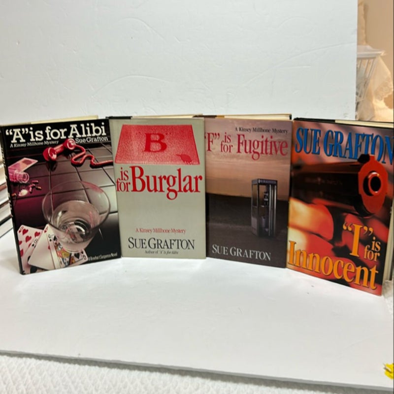 A Is for Alibi +3more books!!!!