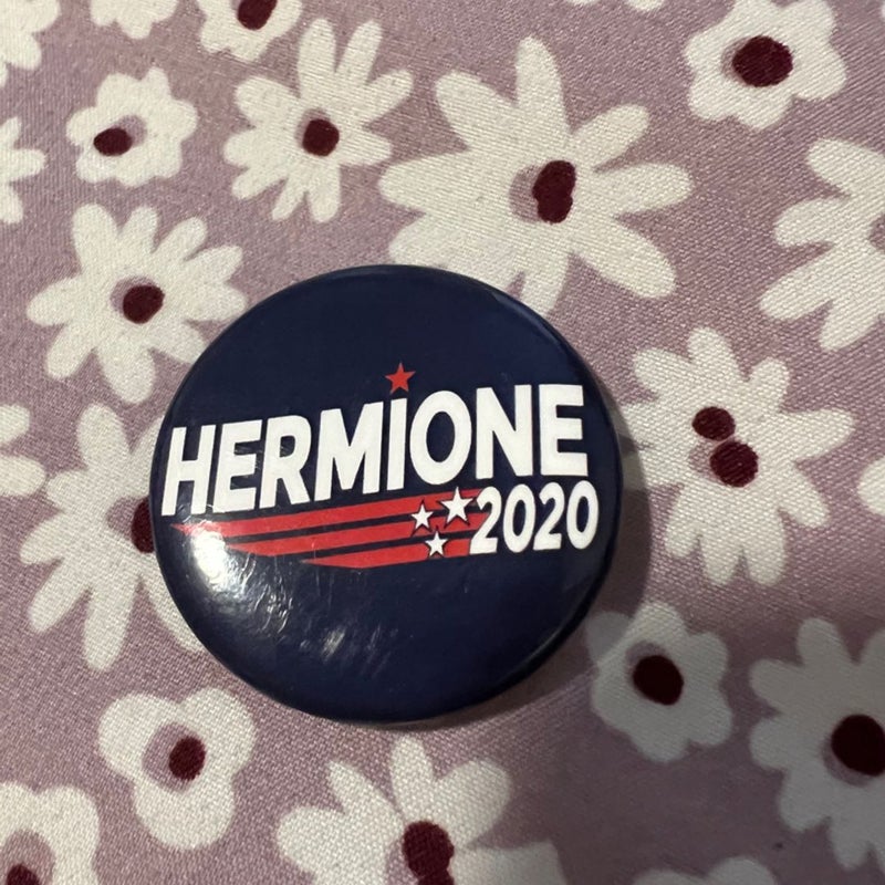 Hermione 2020 election pin