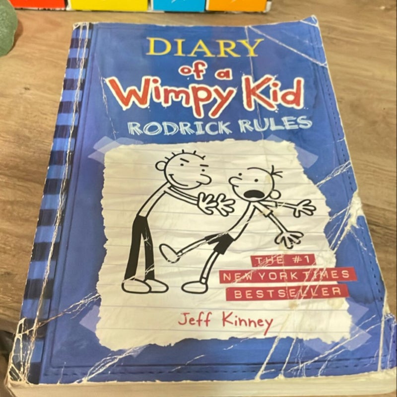 Diary of a Wimpy Kid Bundle (Books 2,4,7,8,&9)