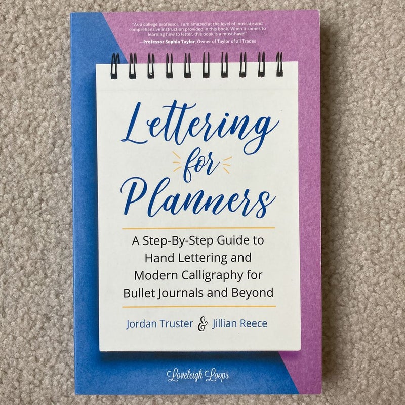 Lettering for Planners