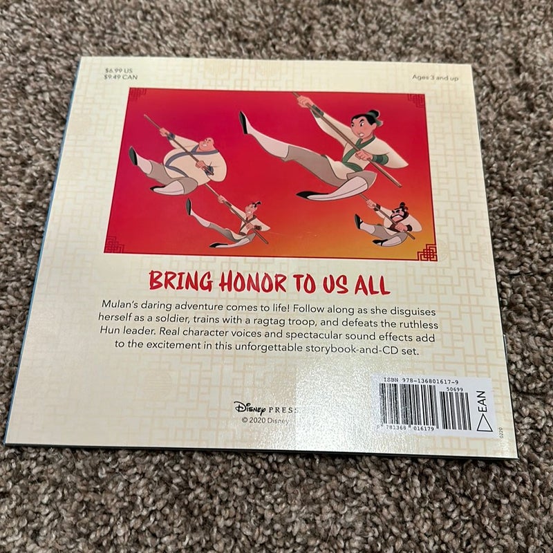 Mulan Read-Along Storybook and CD