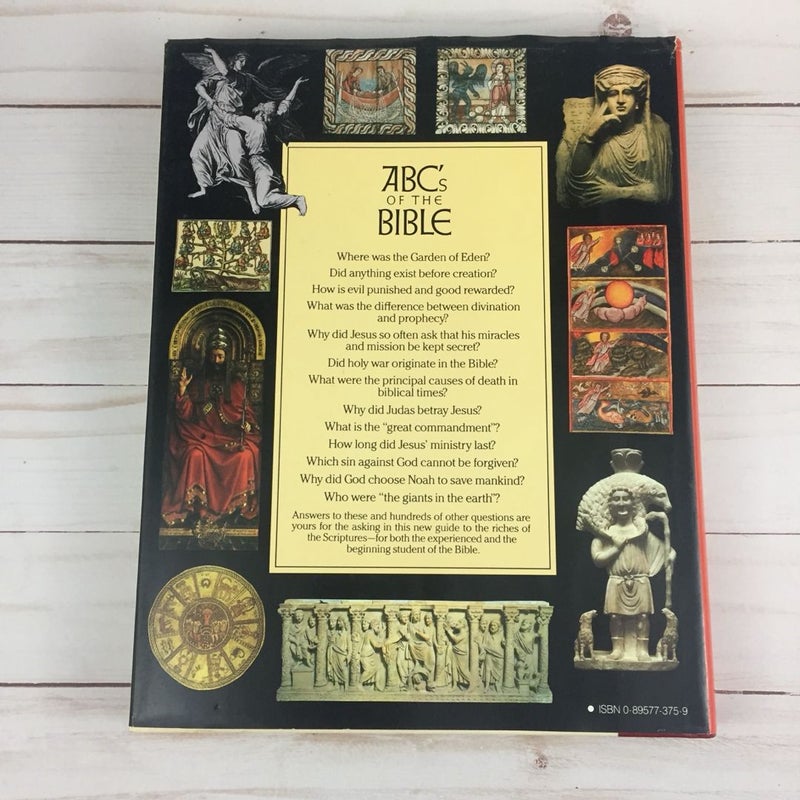 Reader's Digest ABC's of the BIBLE Hardcover Book 1991
