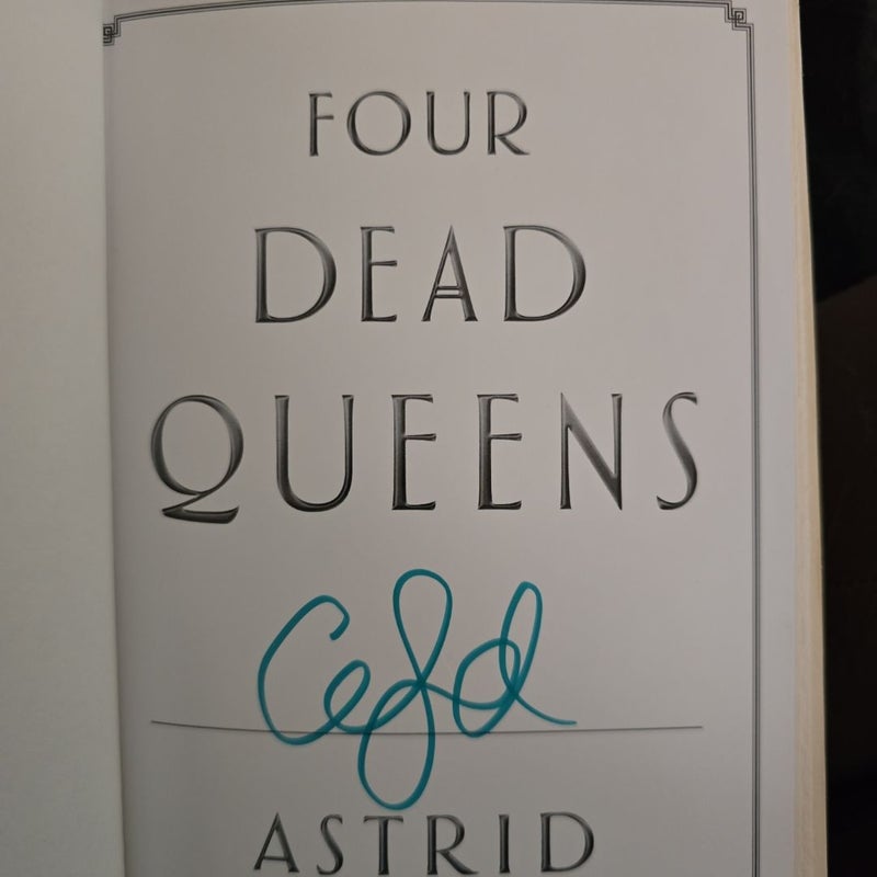 Owlcrate Four Dead Queens-signed