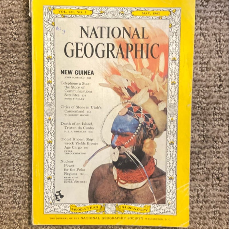 National Geographic Magazine - May 1962