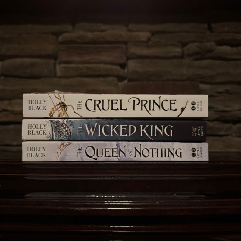 The Cruel Prince paperback book series 