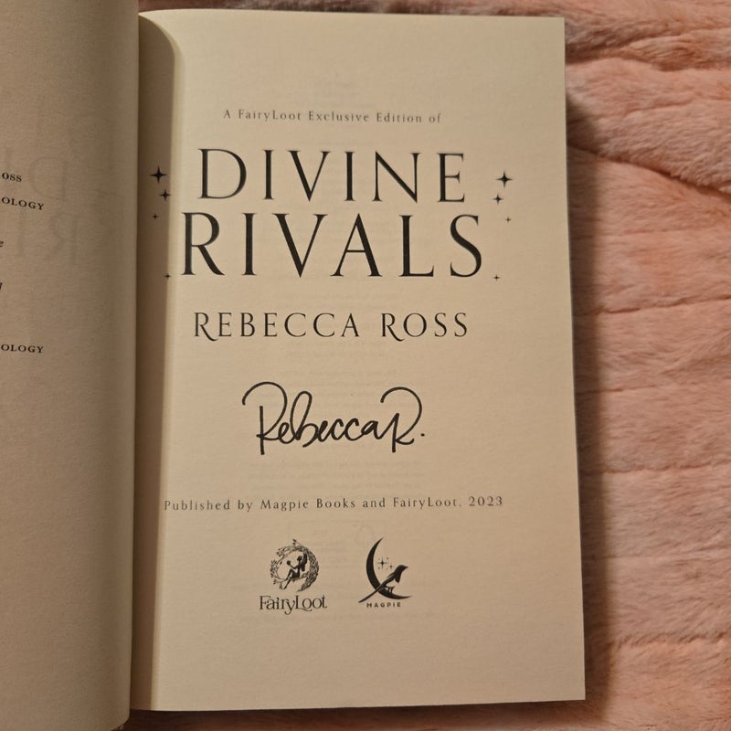 Divine Rivals and Ruthless Vows (Fairyloot Edition)