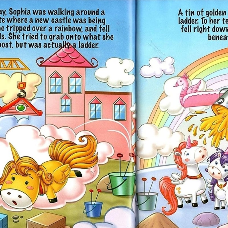 Sophia The Golden Unicorn 