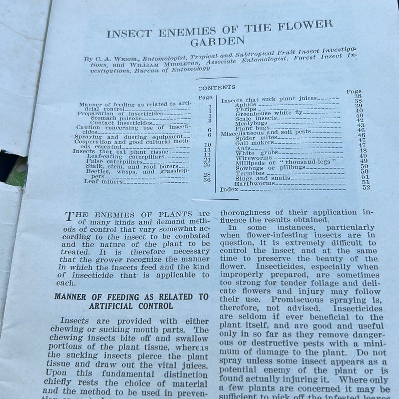 U.S. Department of Agriculture Farmers Bulletin  No. 1495