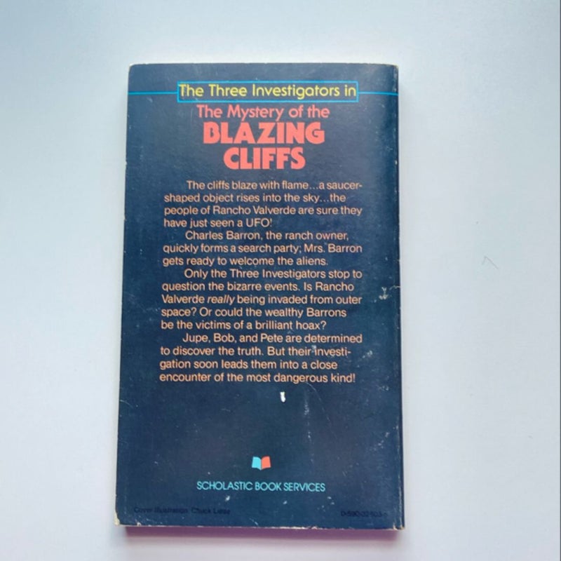 The Mystery of the Blazing Cliffs