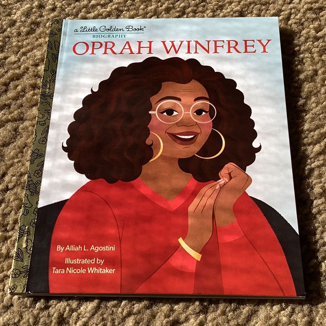 Oprah Winfrey: a Little Golden Book Biography by Alliah L. Agostini, image size:1080x1080