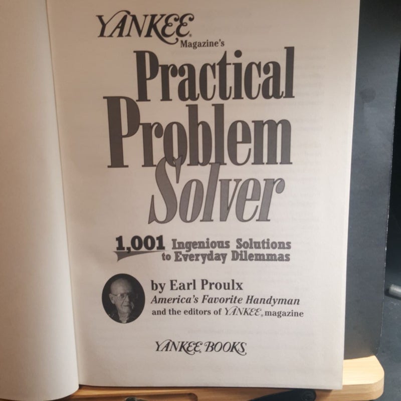 Yankee's Practical Problem Solver