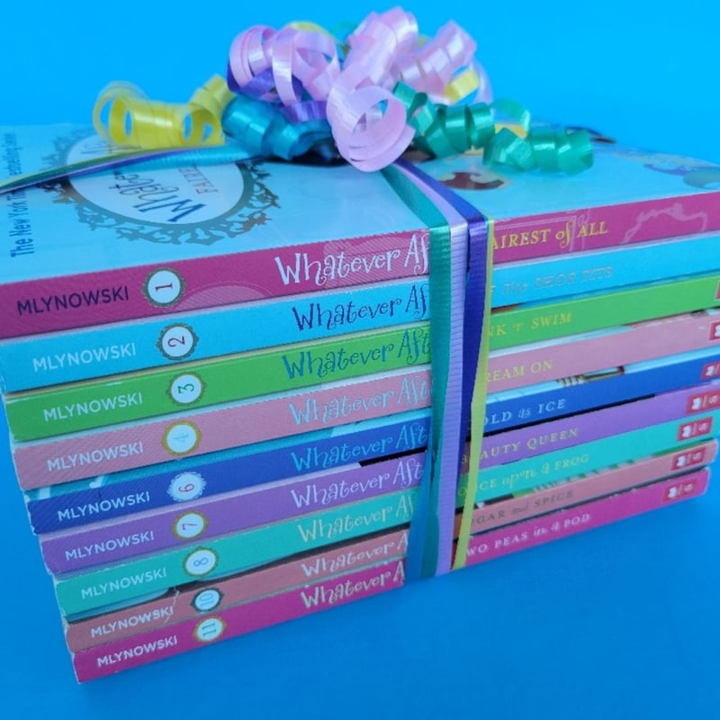 WHATEVER AFTER BOOK SERIES LOT BY SARAH MLYNOWSKI MODERN FAIRY TALES ...