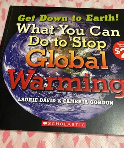 What you can do to stop global warming