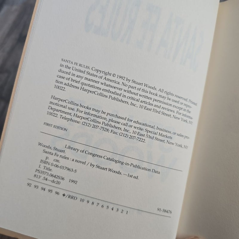 Santa Fe Rules *First Edition*