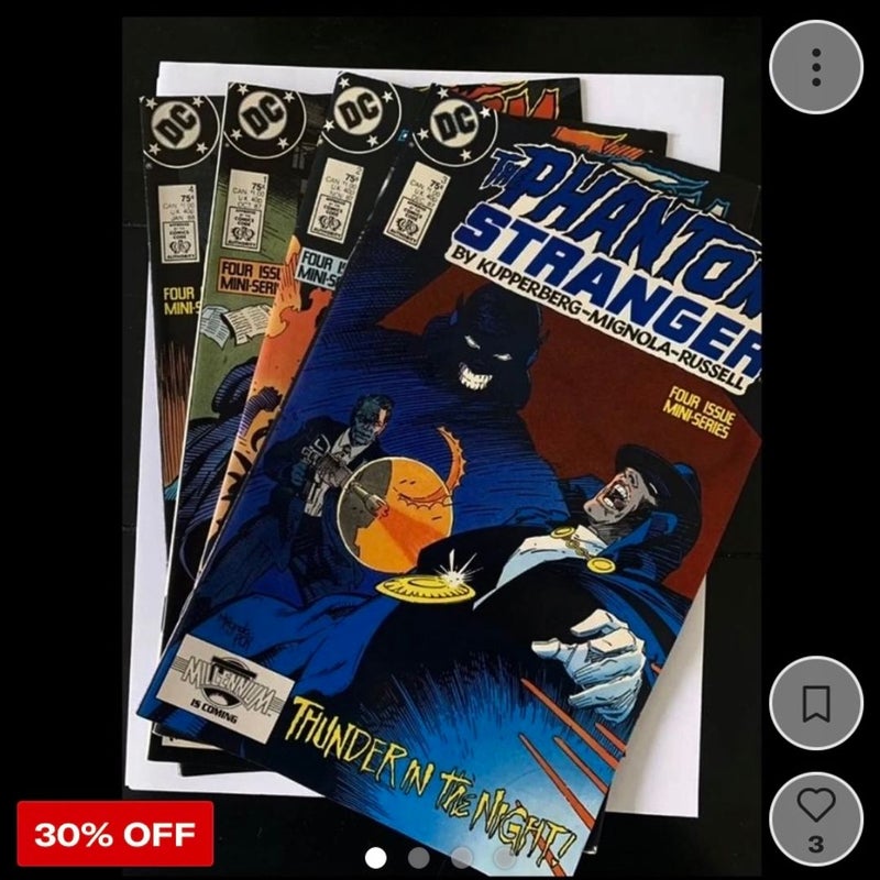 THE PHANTOM STRANGER 1987 COMPLETE SET No. 1-4 DC Comic Books  4-Part Series