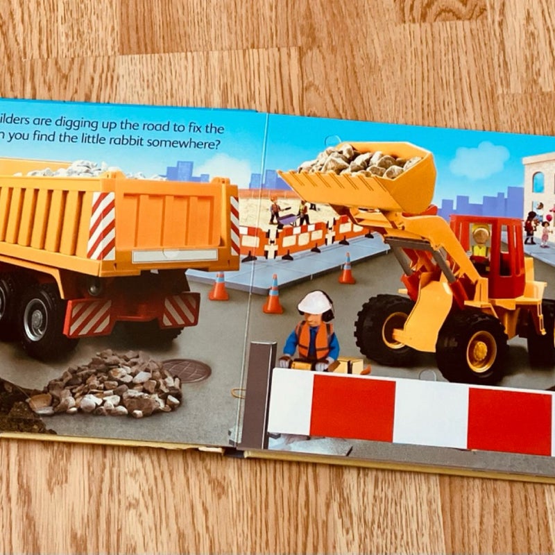 Usborne Lift And Look Construction Sites