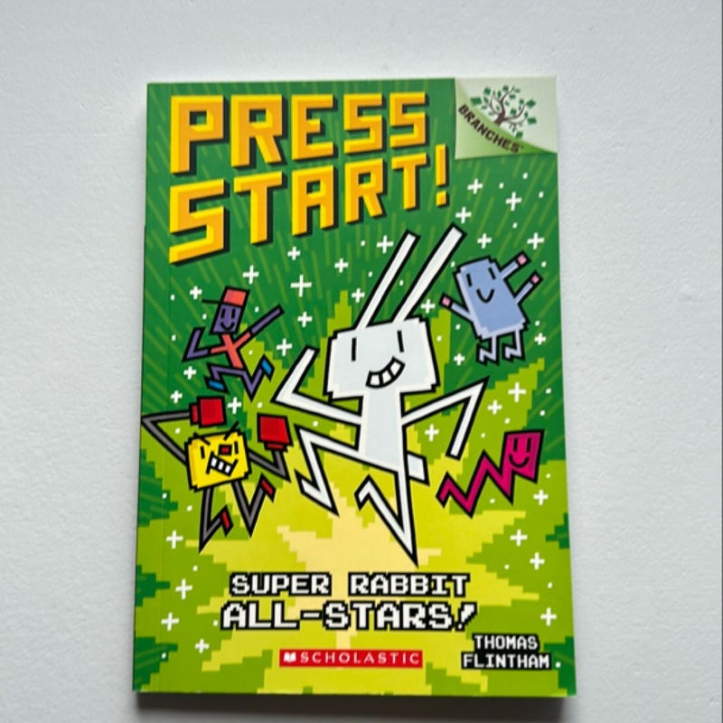 Super Rabbit All-Stars!: a Branches Book (Press Start! #8)