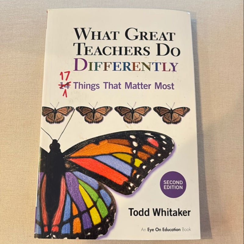 What Great Teachers Do Differently