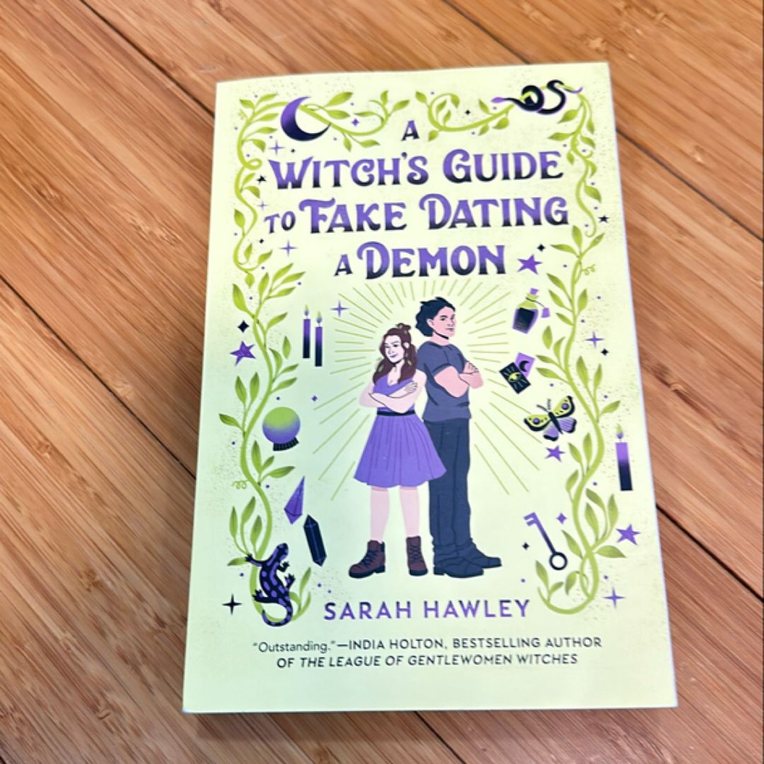 SIGNED A Witch's Guide to Fake Dating a Demon