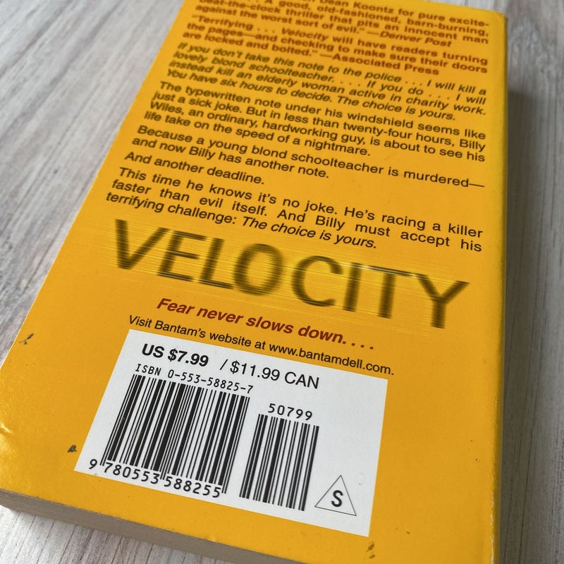 Velocity