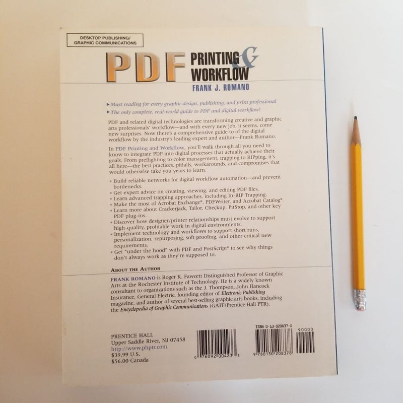 PDF Printing and Workflow