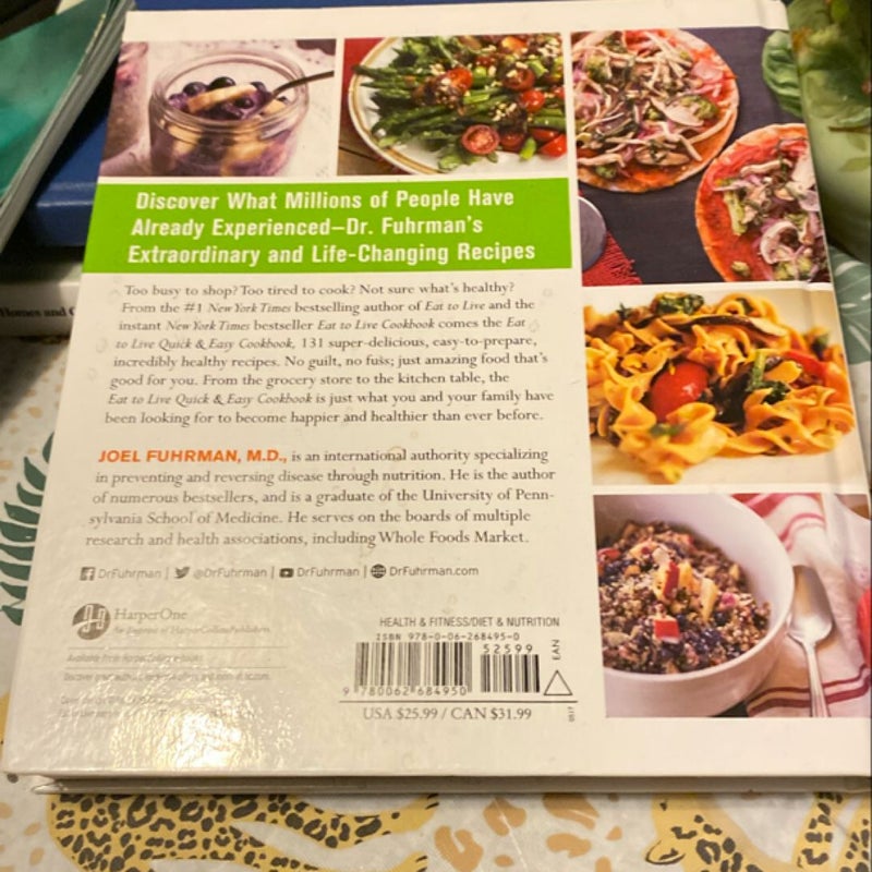 Eat to Live Quick and Easy Cookbook