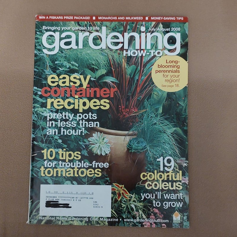 Lot of 2 Gardening How-To Magazines