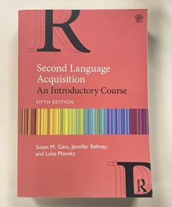 Second Language Acquisition (Volume 1) 5th edition 