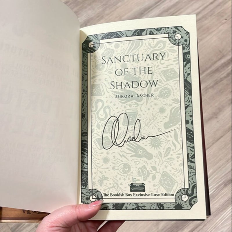 Sanctuary of the Shadow - Signed (Bookish Box edition)