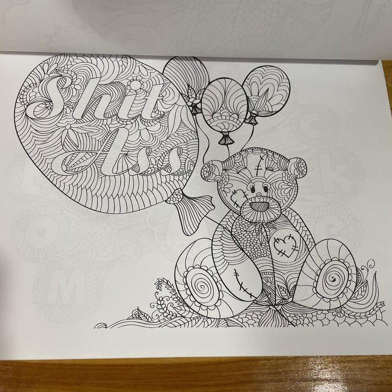  Adult Coloring Book To-Go Set 135108