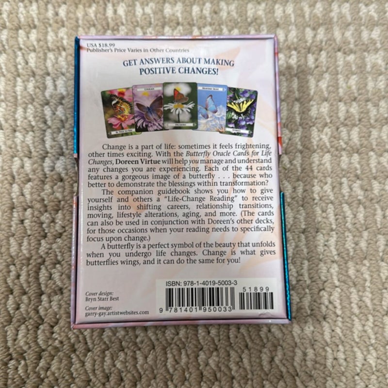 Butterfly Oracle Cards for Life Changes