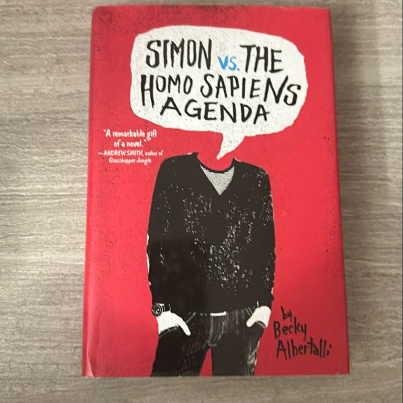 Simon vs. the Homo Sapiens Agenda