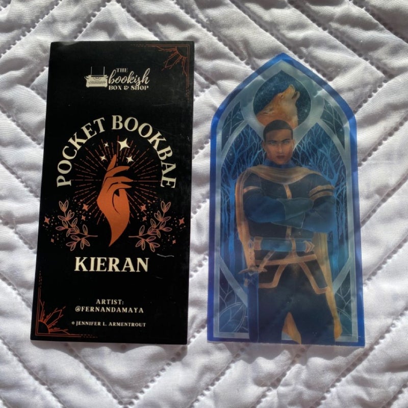 Bookishbox pocketbook Bae Kieran from the Blood and Ash series