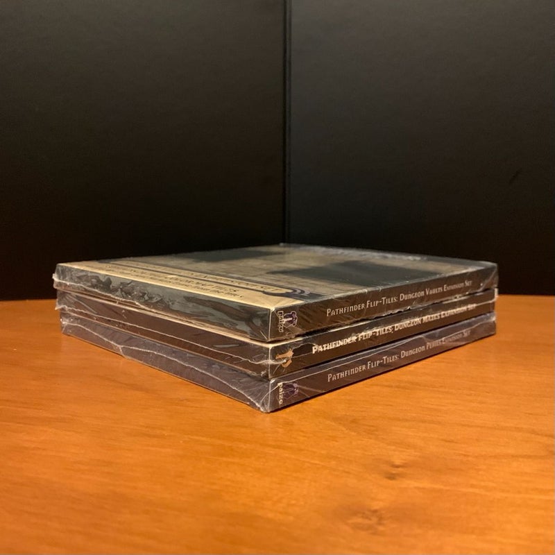 Pathfinder Flip-Tiles Lot: Dungeon Vaults, Mazes, Perils Expansion Set