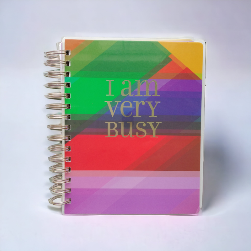 " I Am Very Busy" Weekly/Monthly Planner