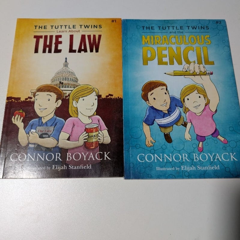 The Tuttle Twins Book Lot - Missing Last 2
