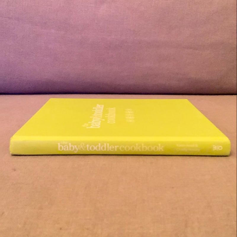 THE BABY & TODDLER  COOKBOOK- Hardcover!