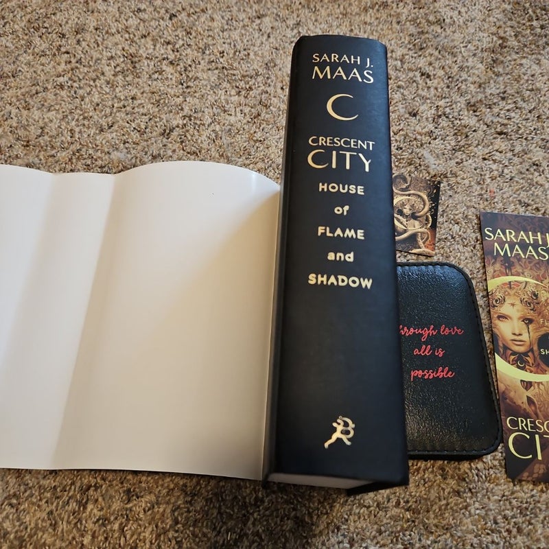 House of Flame and Shadow INDIE EDITION Bookish Merch Bookmark Magnet Manicure