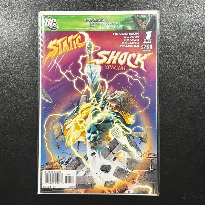 Static Shock # 1 One Shot Special 2011 DC Comics 
