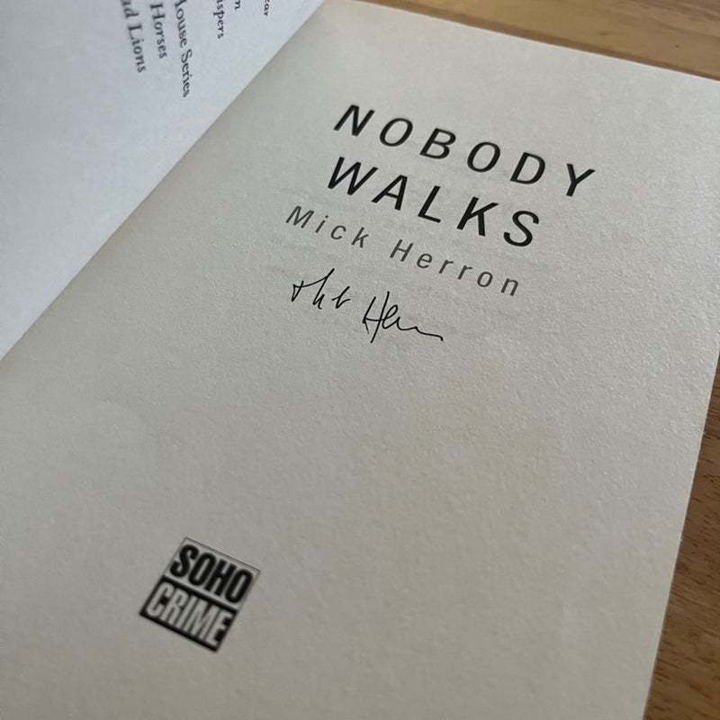 Real Tigers & Nobody Walks ARC Signed
