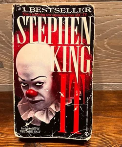 It by Stephen King Vintage Horror Paperback Pennywise Signet 1990 Movie Tie-In