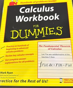 Calculus Workbook for Dummies