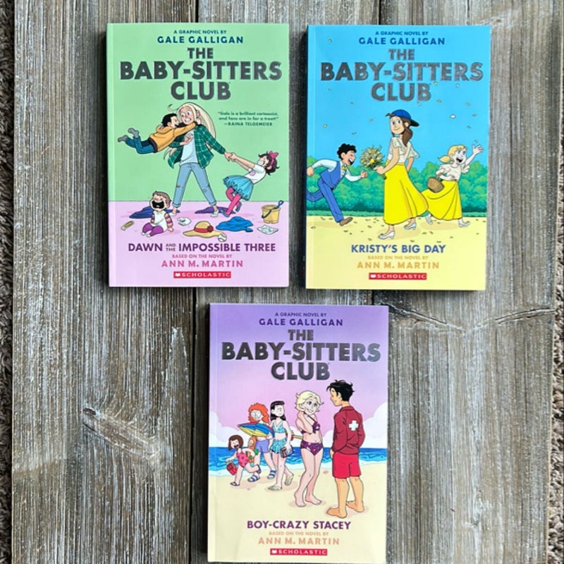 The Baby-Sitters Club Graphic Novels #1-7 Full-Color Edition