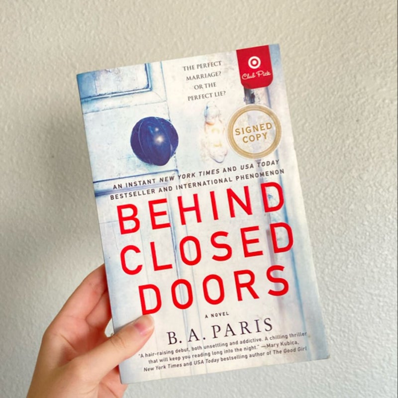 Behind Closed Doors (Signed)