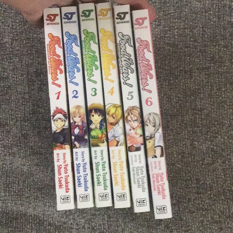 Food Wars 1-6