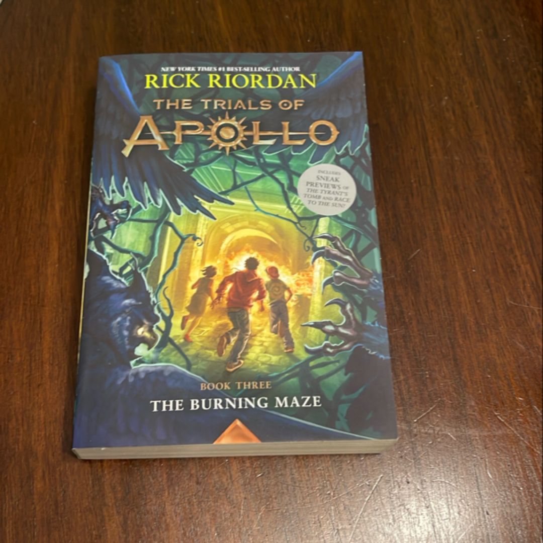 The Burning Maze (Trials of Apollo, Book Three)